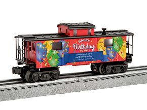 Personalized Happy Birthday Caboose